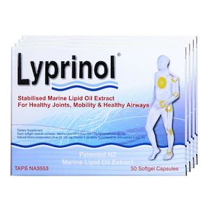 Lyprinol PCSO-524 New Zealand Green Lipped Mussel 200 capsules Joint Support