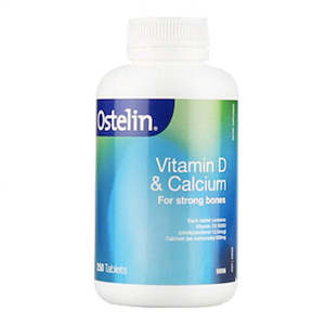 Ostelin Vitamin D & Calcium 250 Tablets