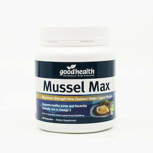 New Zealand Joint Care From Green Lipped Mussels: Good Health New Zealand Mussel Max 28000mg 200 Caps High strength joint support
