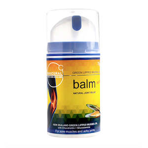 New Zealand Joint Care From Green Lipped Mussels: Maxcural Green Lipped Mussel Oil Balm PLUS 75g JOINT RELIEF