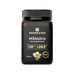 WATSON & SON UMF 10+/MGO 263+ Manuka Honey 500g
