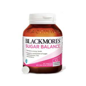 Body Care: Blackmores Sugar Balance 90 Tablets