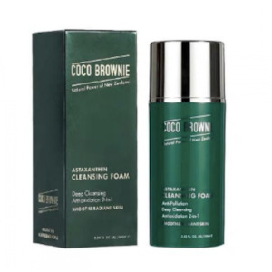 Cleansers Makeup Remover: Coco Brownie Astaxanthin Foam Cleanser 100ml Skin care starts with cleansing(08/2022)