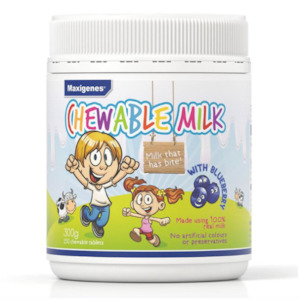 Eye Care: Maxigenes Chewable Milk With Blueberry 150 Tablets
