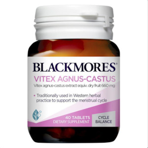 Womens Health: Blackmores Vitex Angus Castus 40 Tablets