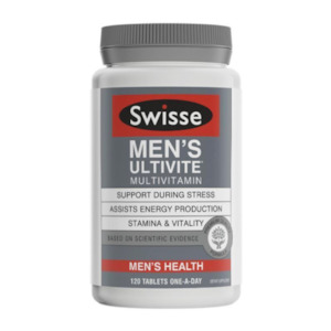 Mens Health: Swisse Men's Ultivite Multivitamin 120 Tablets