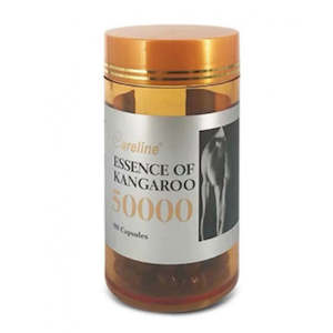 Mens Health: Careline Essence of kangaroo 50000 90 Capusles