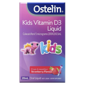 Ostelin Kids Vitamin D3 Liquid 20ml