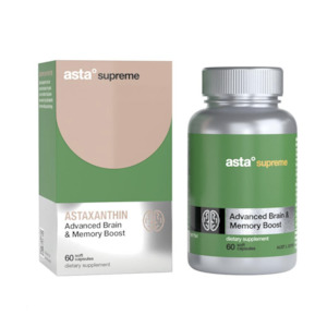 Asta Supreme Advanced Brain Support 60 Soft Capsules