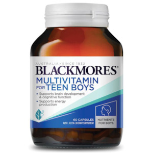 Blackmores Multivitamin for Teen Boys 60 Capsules