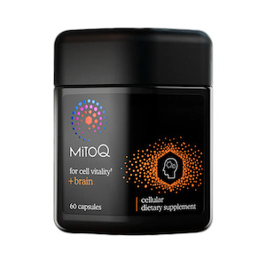 Brain Health Memory: MitoQ Brain Support Vege Capsules 60 Capsules