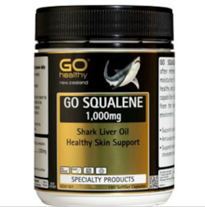New Zealand Go Healthy Go Squalene 1000mg 180 Capsules