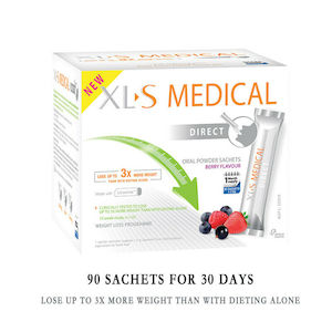 XLS Medical Direct Oral Powder Berry Sachets 90 - Fat Binder