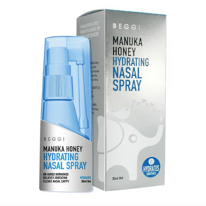 Nasal Oral Care: New Zealand BEGGI MANUKA HONEY HYDRATING NASAL SPRAY 30ml