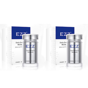 Anti Aging: EZZ Daily Energy & Wellbeing Advanced Formulation 60 tablets*2 Bottles (NMN NAD+ New Version)