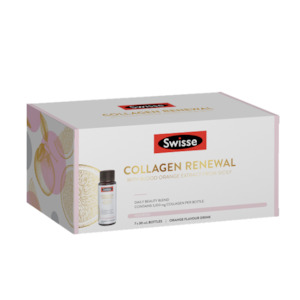 Swisse Collagen Beauty Renewal Supplement with Blood Orange Extract - 7x30ml