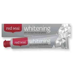 Red Seal whitening Paraben free herbal & mineral toothpaste 100g (3 Packs)