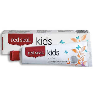 Toothpaste: Red Seal Kids Toothpaste Sodium Lauryl Sulphate Free 75g (3 Packs)