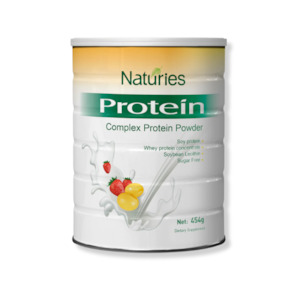Naturies Complex Protein Powder 454g  Sugar Free 11/2026