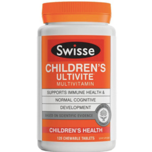 Swisse Children's Ultivite Multivitamin 120 Tablets