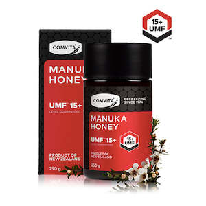 Comvita: New Zealand Comvita UMF™ 15+ Manuka Honey 250g-Genuine UMF™ Manuka Honey