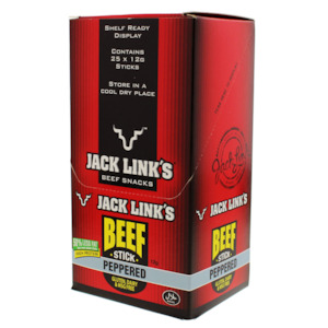 Jack Links Peppered Beef Stick 12g x 25 pack