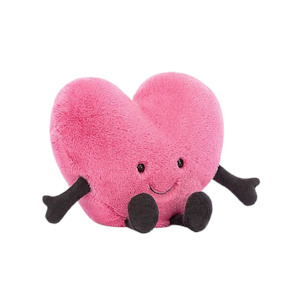 Groceries And Snacks: Amuseables Pink Heart Large