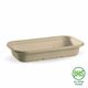 Sugarcane Containers – 750ml Natural Rectangular Container BioPak Australia