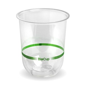 250ml Clear Tumbler Biocup - Cold Cups BioPak Australia