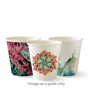 Products: Paper Coffee Cups — 6oz Art Series BioCup BioPak Australia