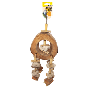 Avi One Pumice & Coconut Ring With Bamboo – 54cm – The Parrot Place