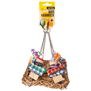 Products: Avi One Hammock Natural 2 Hook 18 X 18cm – The Parrot Place