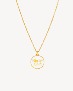 The Birdie Pendant | Golf Ball Marker Necklace