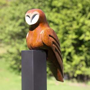 Bronze Sculpture 1: Bronze Owl