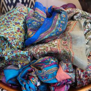 Gifts 50 100: Indian Silk Scarves