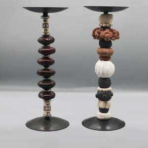 Kitchen: Lucky Bean Candle Sticks