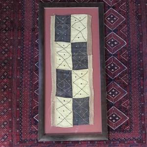Framed Kuba Cloth