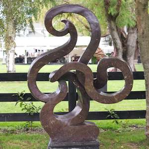 Stone Sculpture: Big Winds Of Change