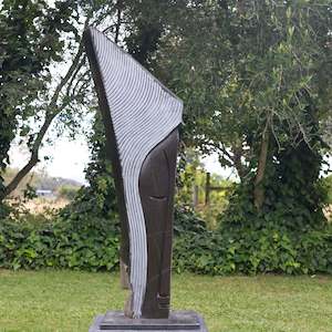 Stone Sculpture: Transparent Judge