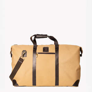 Home Decor: Weekend Bag in Canvas and leather