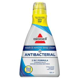 Carpet Washing Formulas: Wash & Remove + Antibacterial Formula (1.25L)