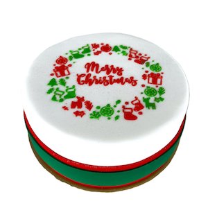 Christmas cake - Bite Me Cakery