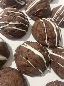 Triple Chocolate Cookies - Bite Me Cakery