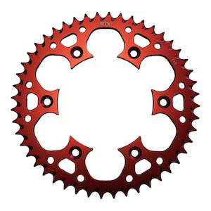 Mtx Parts: MTX 210 Zero Aluminium Rear Sprocket #520 - Red