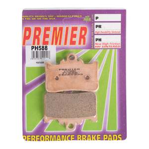 Premier: PREMIER BRAKE PADS HI-PERF SINT PH588 - HON
