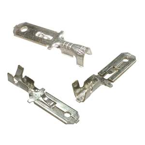 Whites Motorcycle Parts: Whites Terminal Male Spade (Pkt of 50pcs)