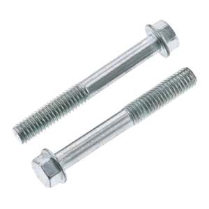 Bolt Motorcycle Hardware: Bolt 6x45mm Hex Flange Bolts (Packet of 10)