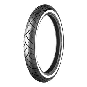 Shinko: Shinko SR777 130/80-17 Front Tubeless Cruiser Tyre (White Wall)