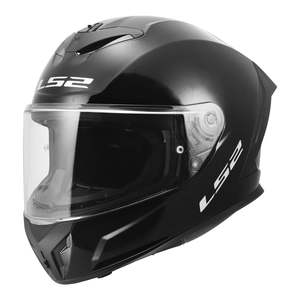 Ls2 Helmets: LS2 FF820 Rapid III Solid Helmet - Gloss Black