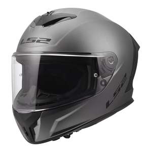 LS2 FF820 Rapid III Solid Helmet - Matte Titanium